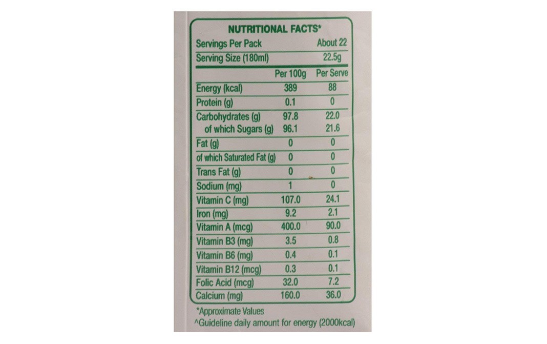 Tang Mango Flavour    Pack  100 grams